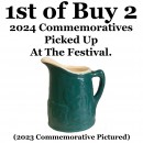 1st of Buy 2 2024 Commemoratives Picked Up at the Festival