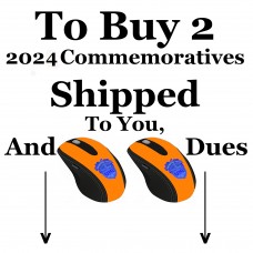 To Buy 2 Shipped Std. Commemoratives, Click Add To Cart. On Next Page Click Verify Add To Cart.
