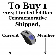 To Buy 1 Shipped Limited Edition Commemorative, Click Here, Then on Next Page Click Add To Cart. After Clicking Add To Cart, On Next Page, Click VERIFY ADD TO CART.