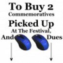 To Buy 2 Picked Up Std. Commemoratives, Click Add To Cart. On Next Page Click Verify Add To Cart.